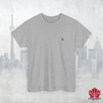 “WE CAN” with Maple Leaf Unisex Cotton Tee – Casual Comfort for Every Occasion