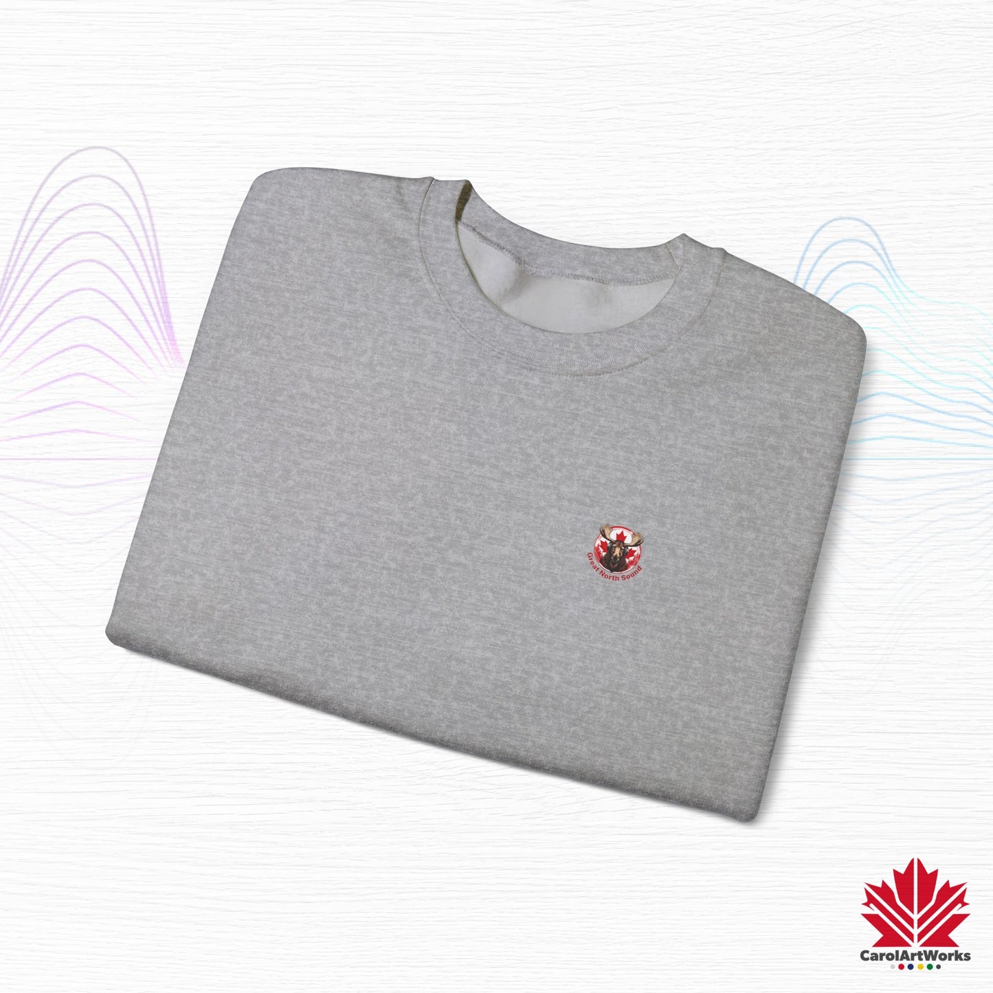 "Great North Sound" True North Soundwaves Sweatshirt