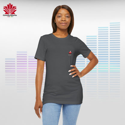 "NorthSound" Unisex Short Sleeve Tee - Wear the Sound of Canada