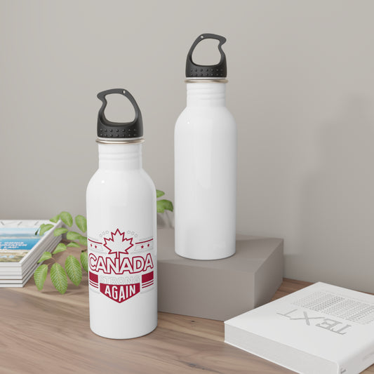 “Canada Strong Again” Stainless Steel Water Bottle – Eco-Friendly Travel Bottle for Outdoor Adventures