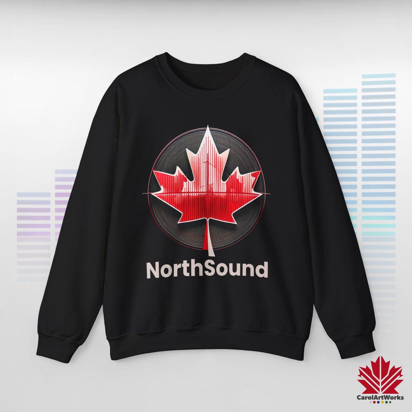 "NorthSound" Unisex Sweatshirt - Cozy Canadian Vibes