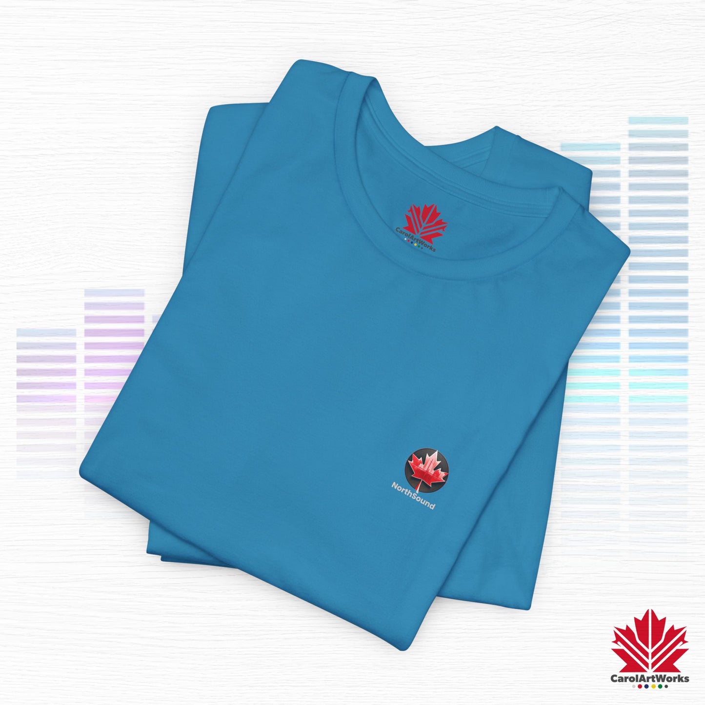 "NorthSound" Unisex Short Sleeve Tee - Wear the Sound of Canada