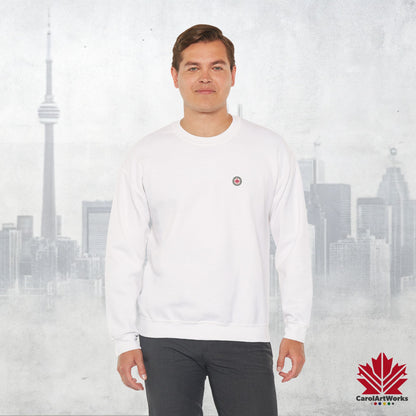 “North Strong” Compass Design Unisex Sweatshirt – Navigate Adventure with Canadian Pride