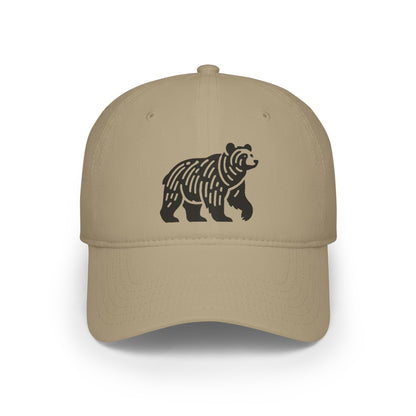 scandinavian minimalistic BEAR Design Baseball Cap – Casual Outdoor Style