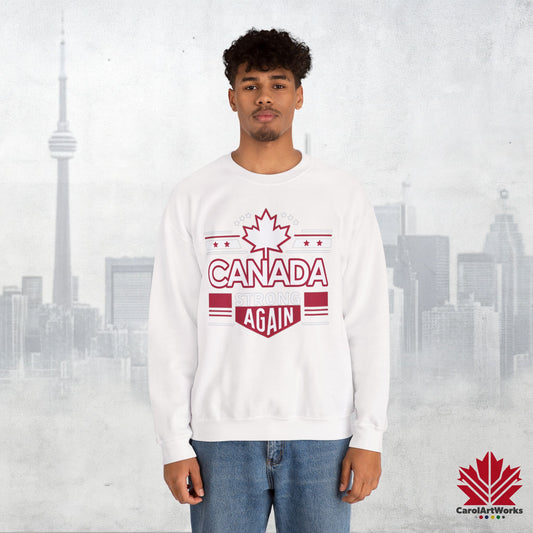 “Canada Strong Again” Unisex Sweatshirt – Wear Your Pride, Bold and Patriotic!