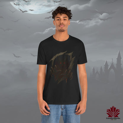 Demon Within – Dark Halloween Tee | Creepy Inner Demon Design