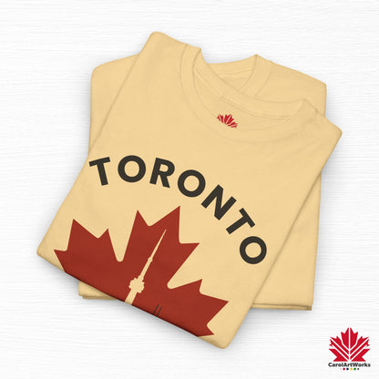 Toronto Leafline Cotton Tee for Urban Pride Vibes