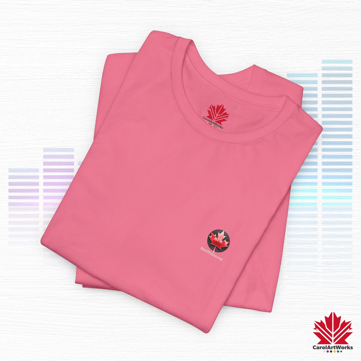 "NorthSound" Unisex Short Sleeve Tee - Wear the Sound of Canada