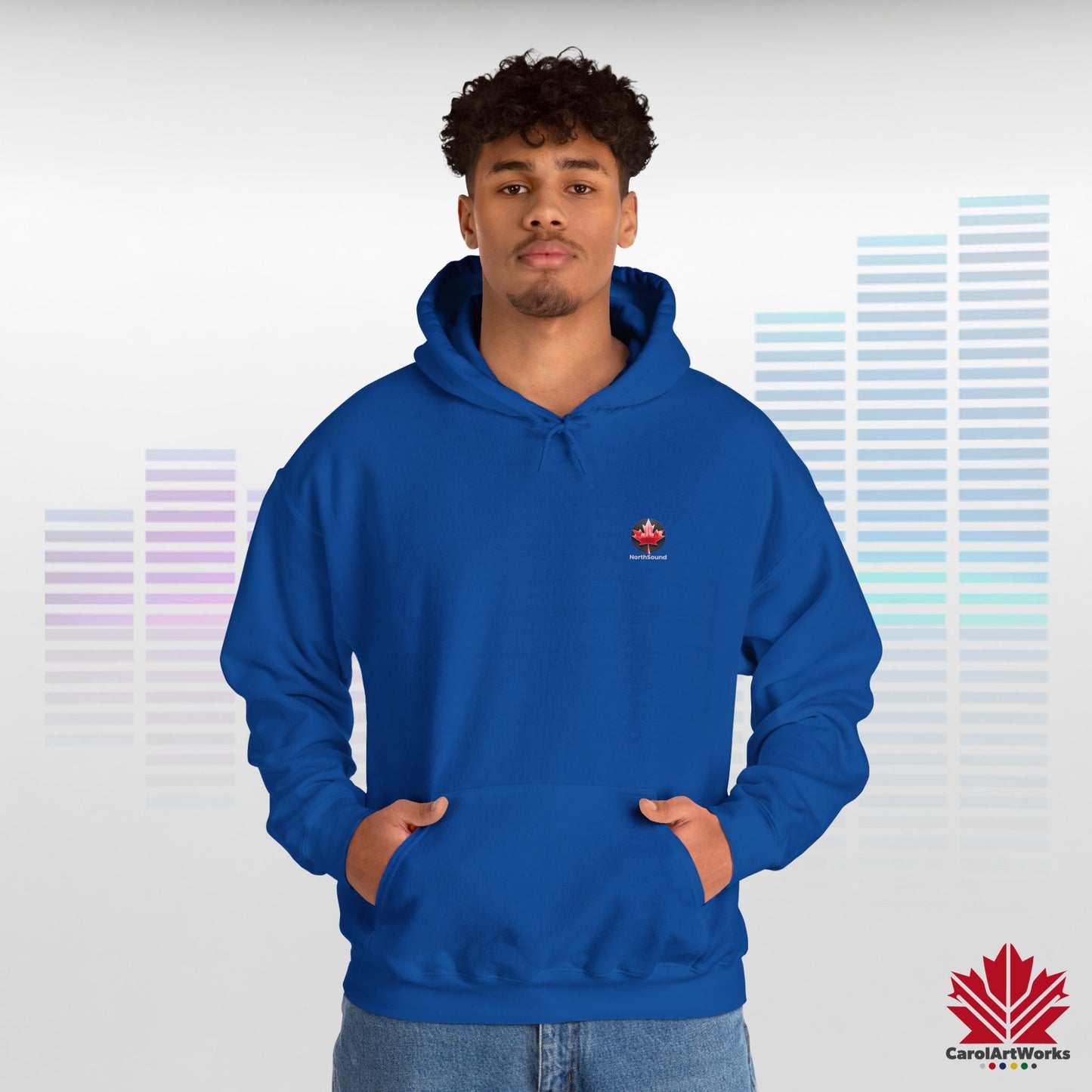 "NorthSound" Unisex Hoodie - The Beat of Canada in Cozy Comfort