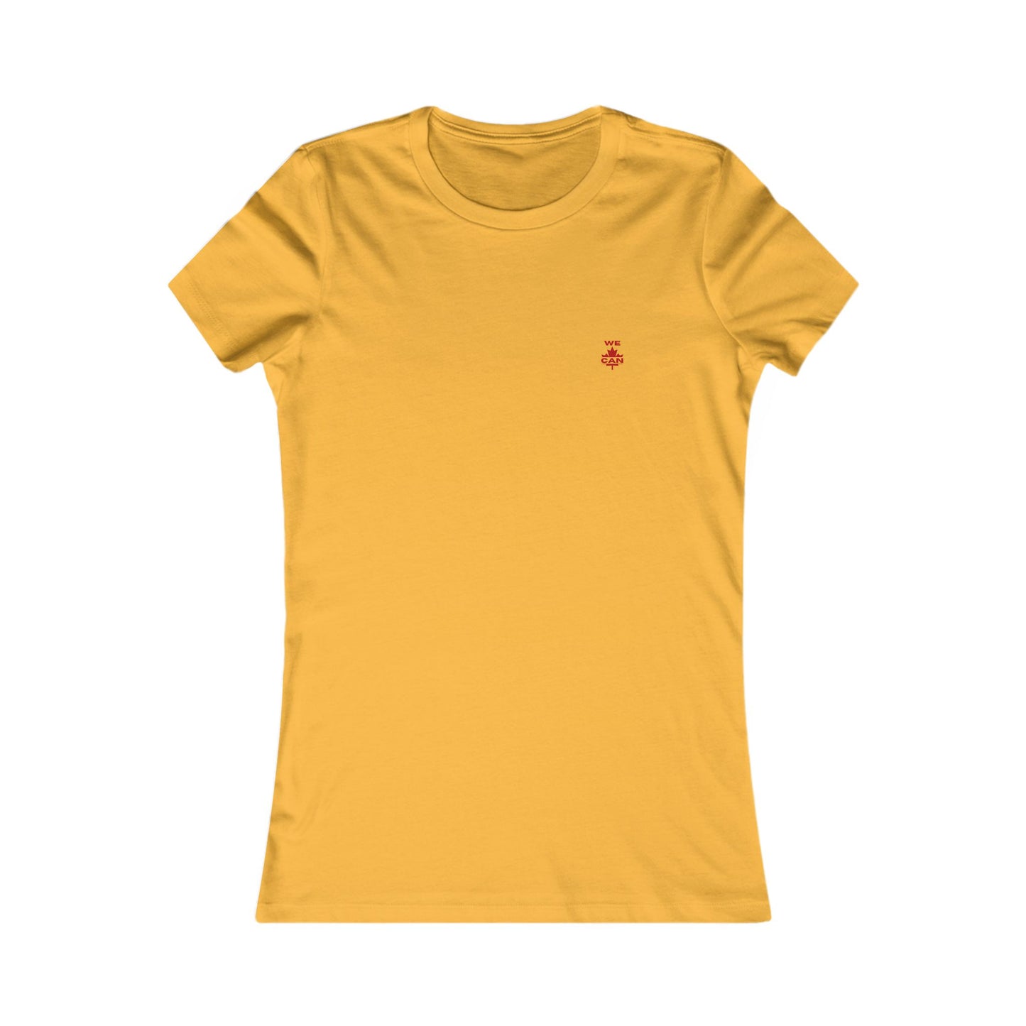 « WE CAN » avec feuille d'érable – T-shirt préféré des femmes – Confort décontracté pour toutes les occasions