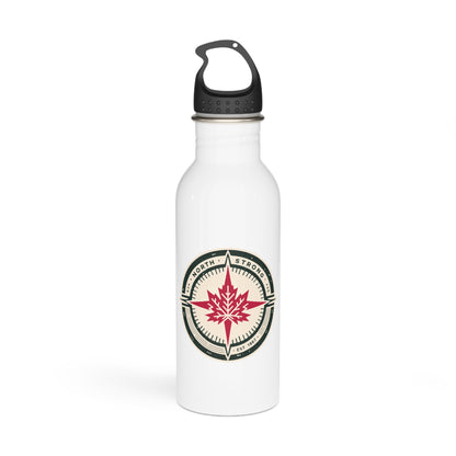 “North Strong” Stainless Steel Water Bottle – Eco-Friendly Travel Hydration