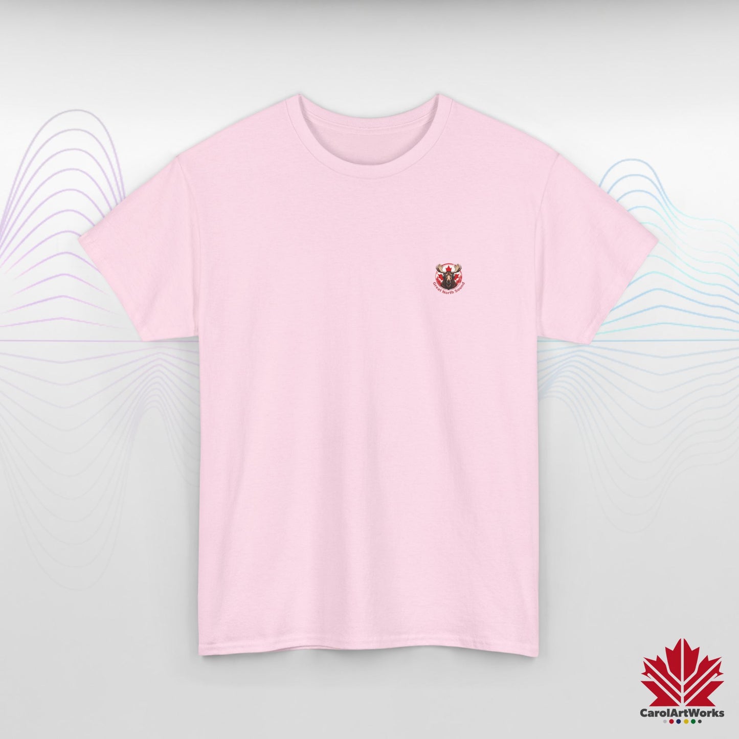 "Great North Sound" True North Sound Moose Tee