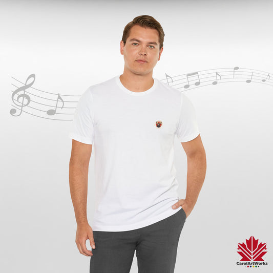 “Moose on the Loose Records” Unisex Short Sleeve Tee – A Hit for Every Playlist