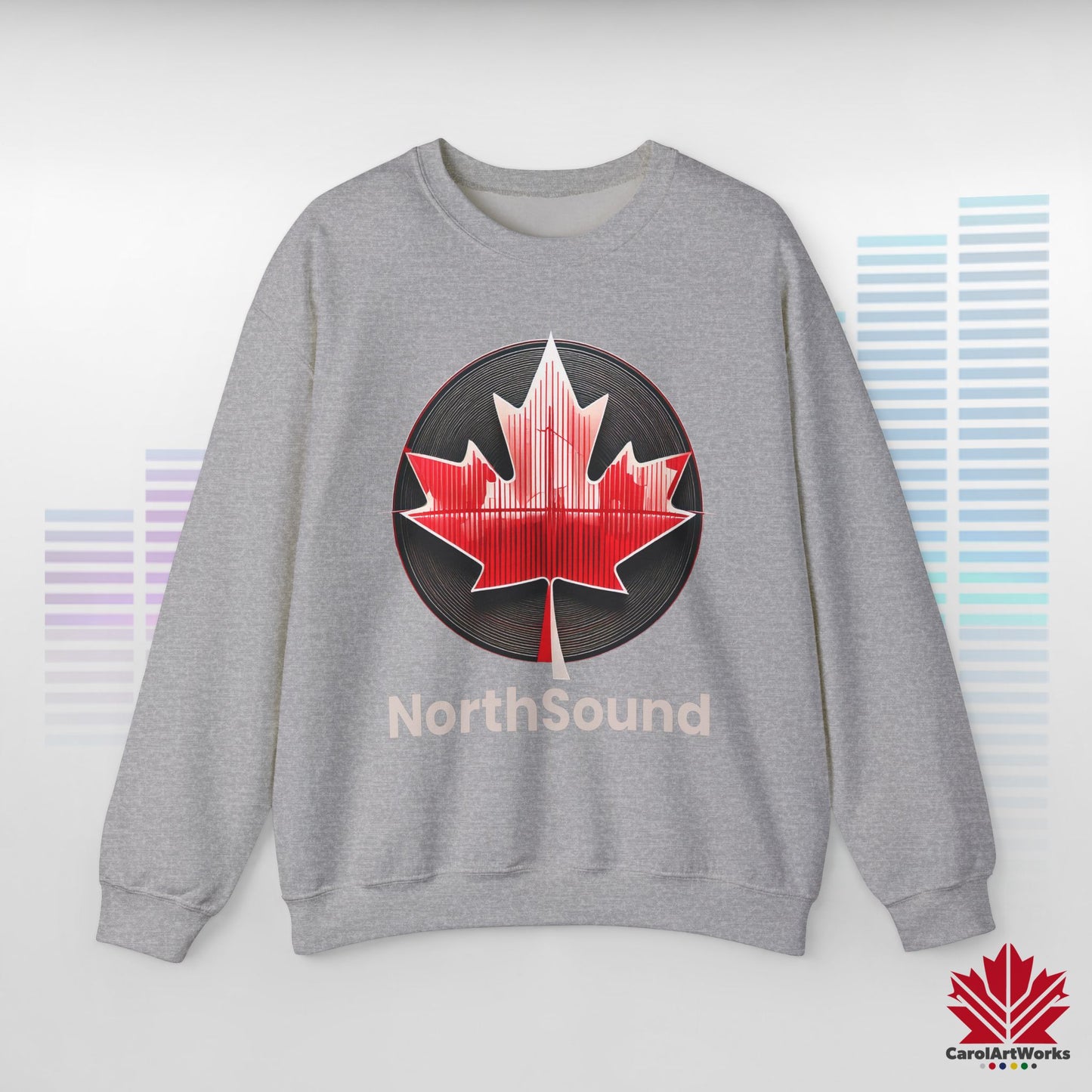 "NorthSound" Unisex Sweatshirt - Cozy Canadian Vibes