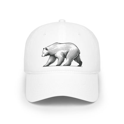 scandinavian minimalistic BEAR Design Baseball Cap – Casual Outdoor Style