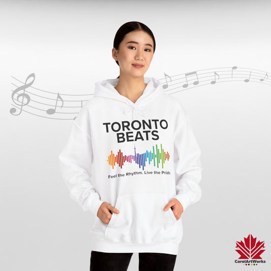Sweat à capuche Toronto Beats – Bruyant dehors. Chaud dedans.