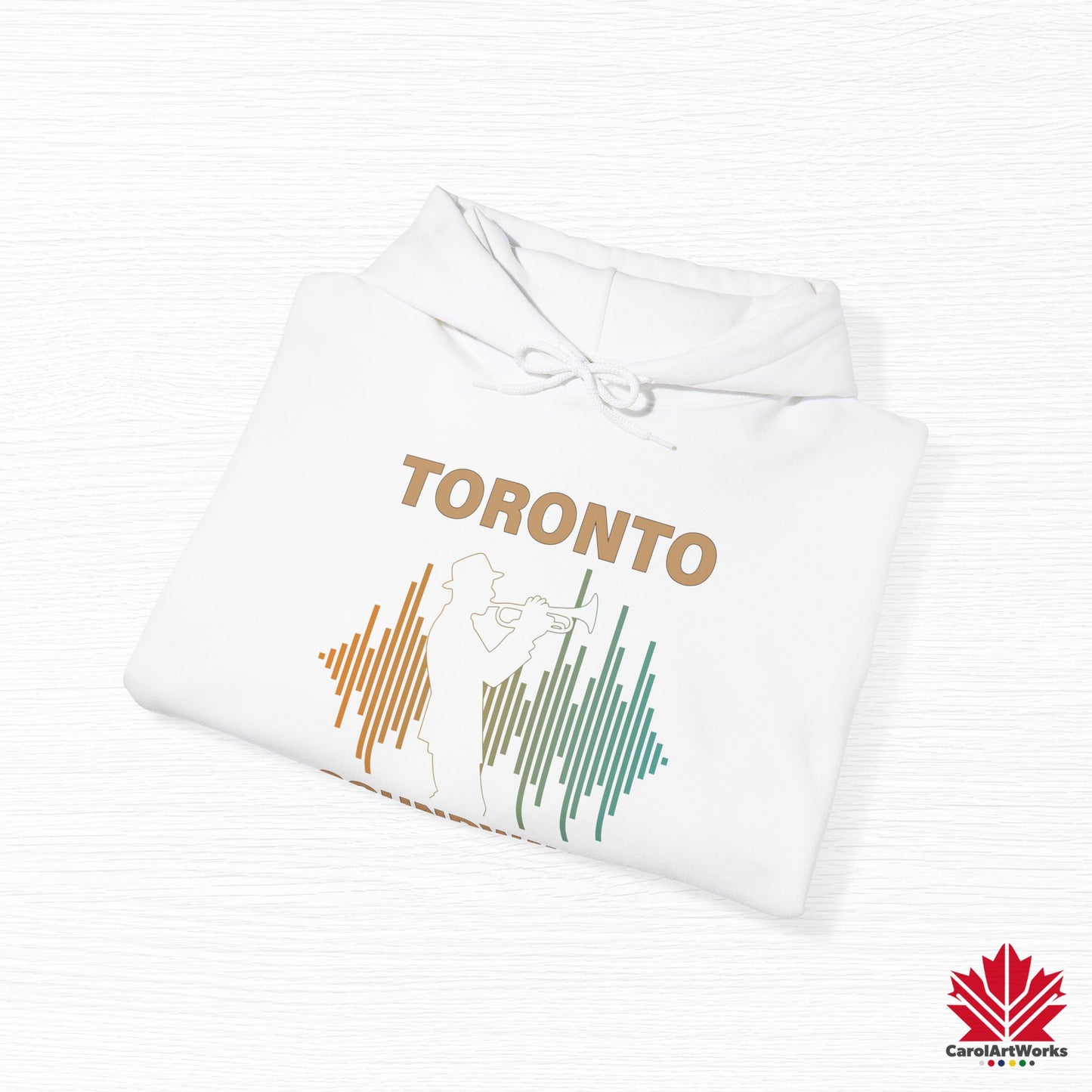 Sweat à capuche Toronto Soundwaves – Enveloppé de son et de confort