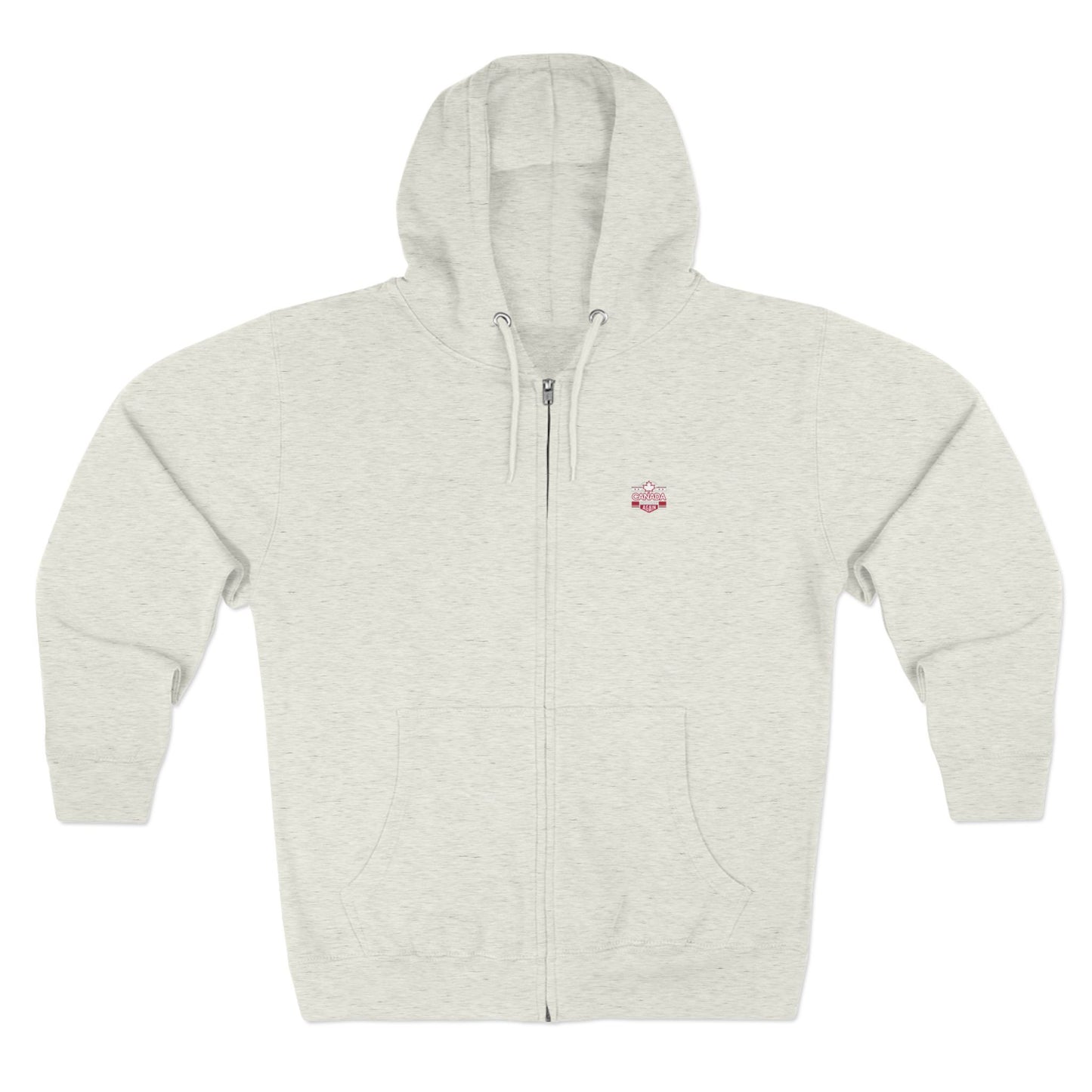 “Canada Strong Again” Unisex Zip Hoodie – Wear Your Pride, Bold and Patriotic!