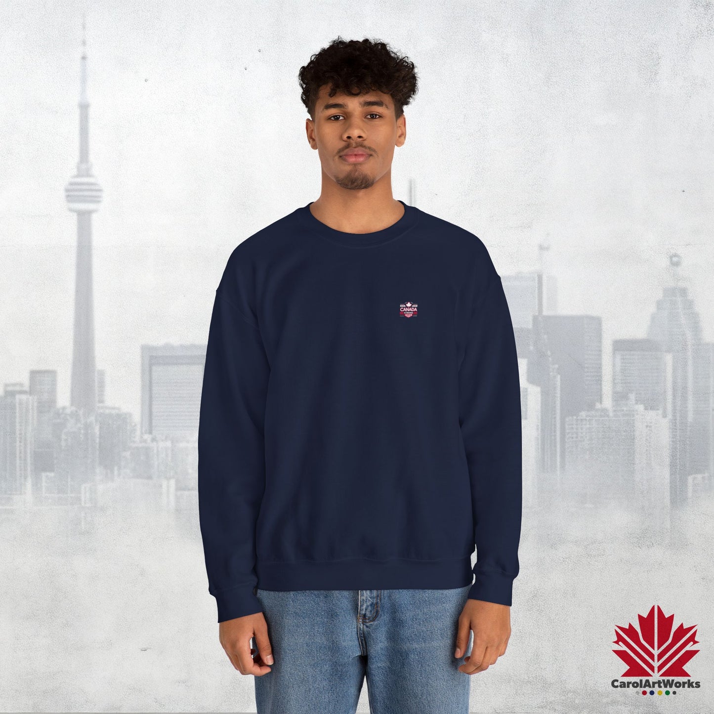 “Canada Strong Again” Unisex Sweatshirt – Wear Your Pride, Bold and Patriotic!