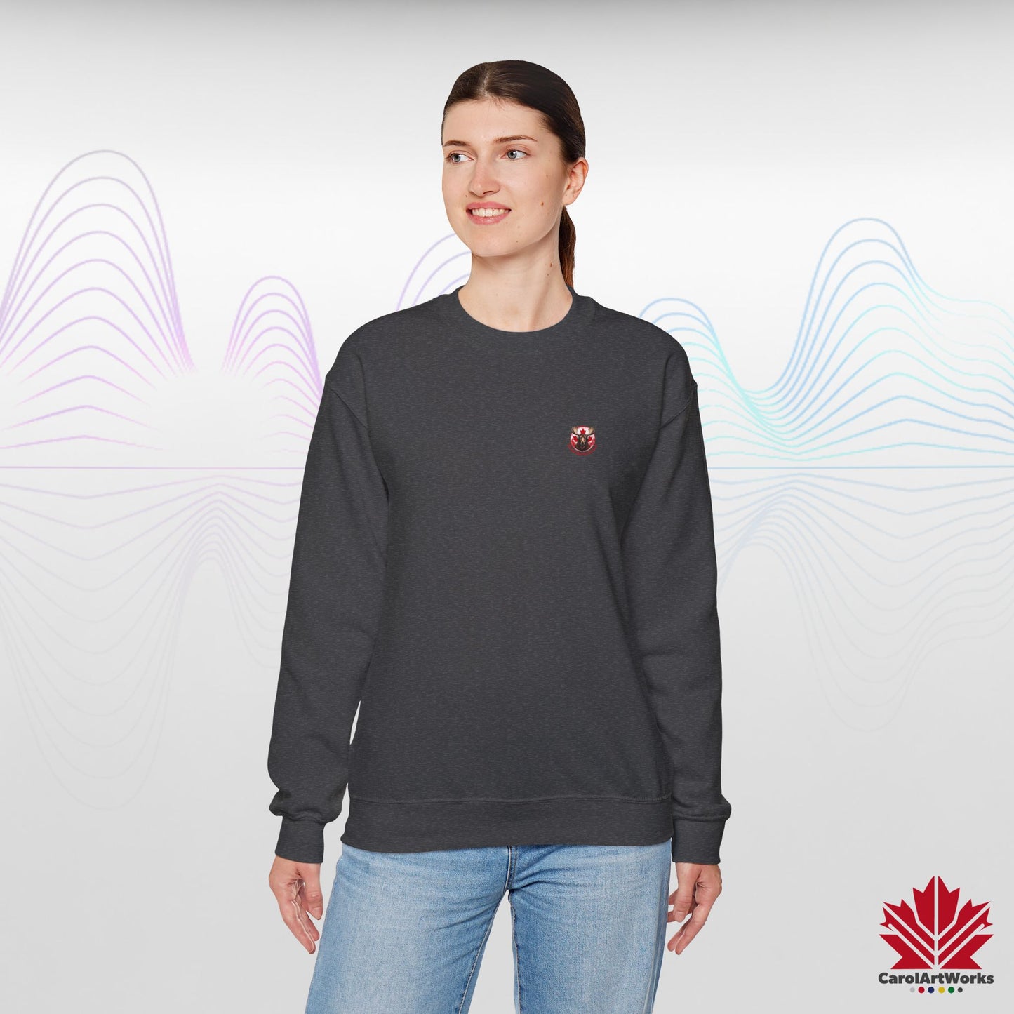 "Great North Sound" True North Soundwaves Sweatshirt