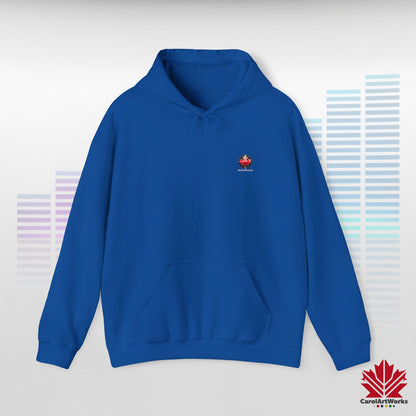 "NorthSound" Unisex Hoodie - The Beat of Canada in Cozy Comfort