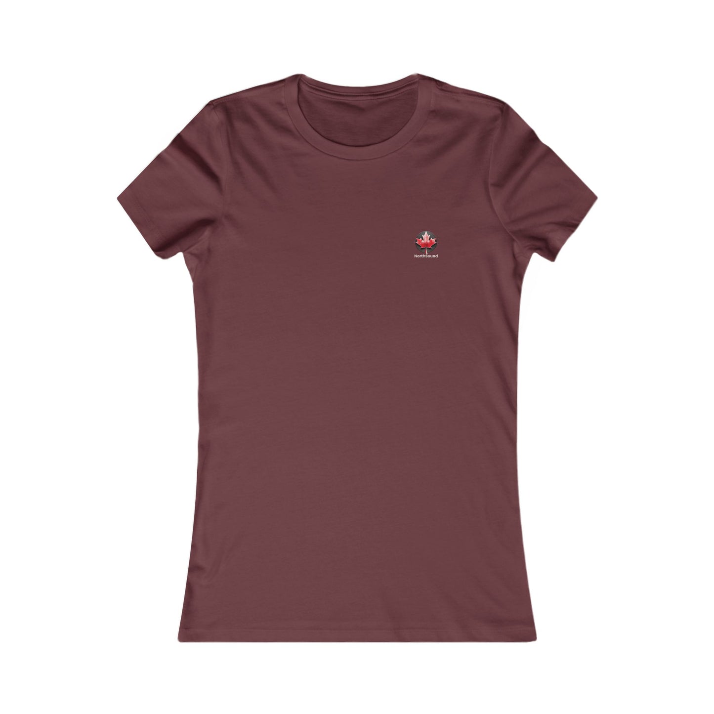 "NorthSound" Women's Favorite Tee - Maple Beats and Style