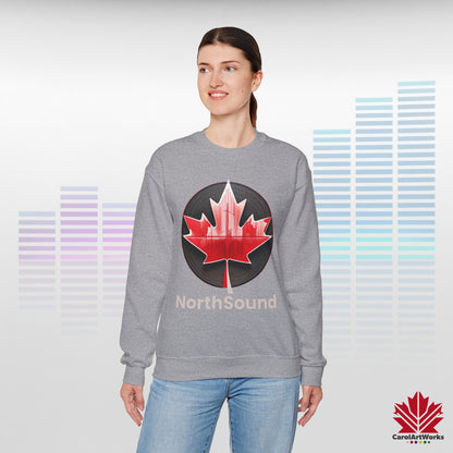 "NorthSound" Unisex Sweatshirt - Cozy Canadian Vibes
