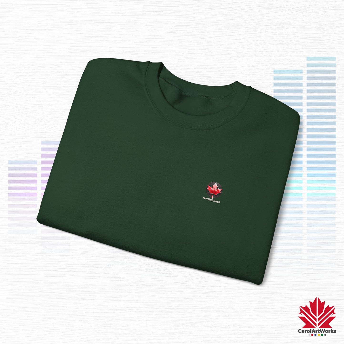 "NorthSound" Unisex Sweatshirt - Cozy Canadian Vibes
