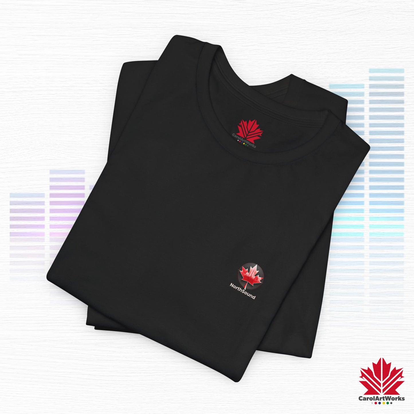"NorthSound" Unisex Short Sleeve Tee - Wear the Sound of Canada