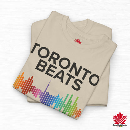 Toronto Beats Classic Cotton Tee – Where Pride Meets Pulse.