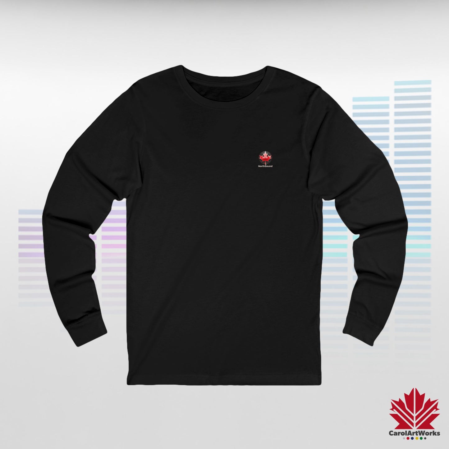 "NorthSound" Unisex Long Sleeve Tee - Long Sleeves, Lasting Tunes