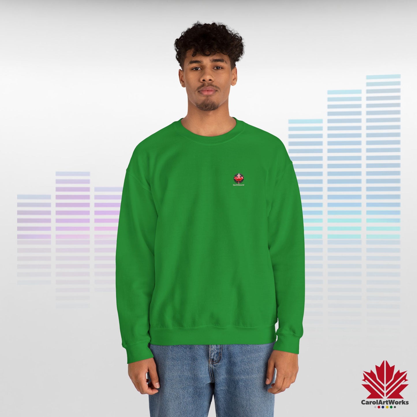 "NorthSound" Unisex Sweatshirt - Cozy Canadian Vibes
