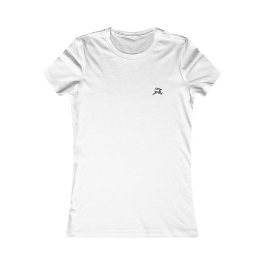 T-shirt minimaliste scandinave pour femme, motif cerf, style décontracté au quotidien