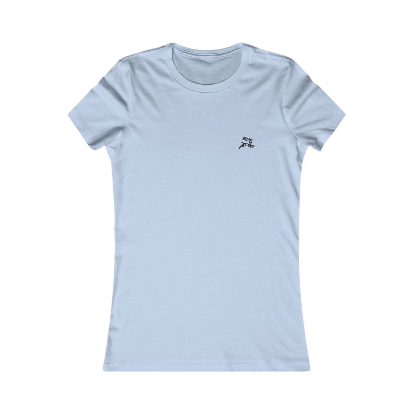 T-shirt minimaliste scandinave pour femme, motif cerf, style décontracté au quotidien