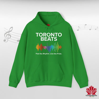 Sweat à capuche Toronto Beats – Bruyant dehors. Chaud dedans.