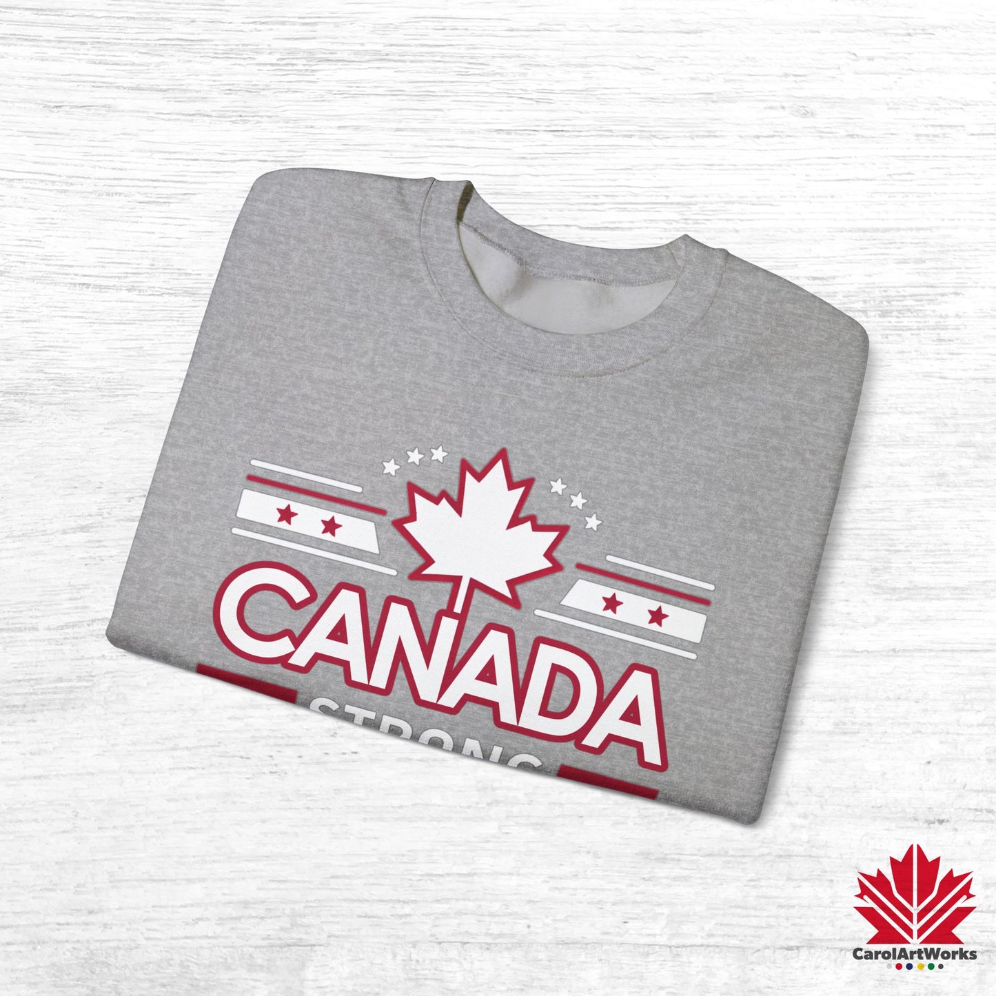 Sweat-shirt unisexe « Canada Strong Again » – Portez votre fierté, audacieuse et patriotique !
