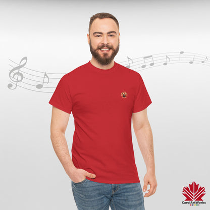 "Moose on the Loose Records" Classic Cotton Tee - Wear the Sound of Canada