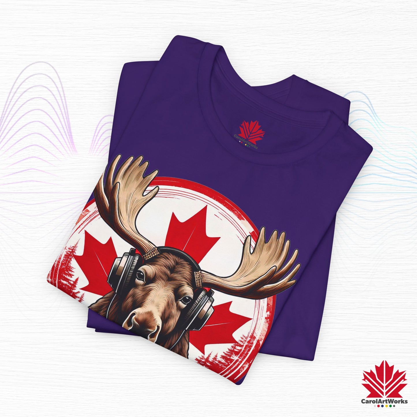 "Great North Sound" True North Sound Unisex Short Sleeve Tee - Maple Beats and Style