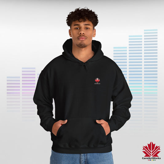 "NorthSound" Unisex Hoodie - The Beat of Canada in Cozy Comfort