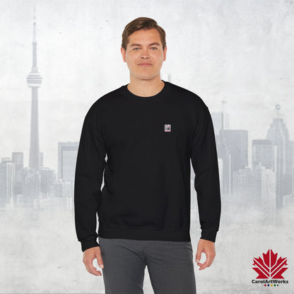 “Made in Canada” Unisex Sweatshirt – Minimalist, Playful and Proud