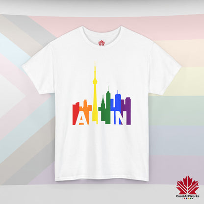 ALL IN – Pride Toronto T-Shirt – Classic Comfort – Unisex Fit – Bold Statement