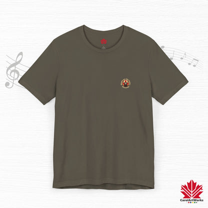 “Moose on the Loose Records” Unisex Short Sleeve Tee – A Hit for Every Playlist