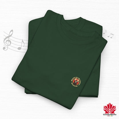 "Moose on the Loose Records" Classic Cotton Tee - Wear the Sound of Canada
