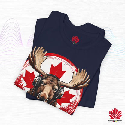"Great North Sound" True North Sound Unisex Short Sleeve Tee - Maple Beats and Style