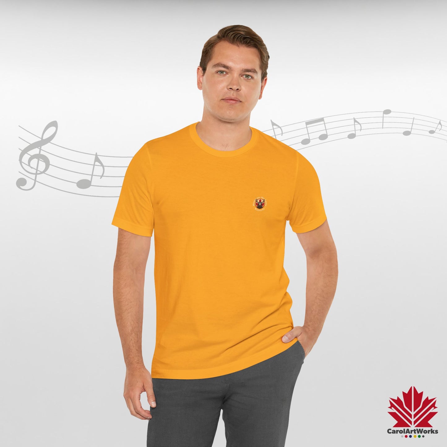 “Moose on the Loose Records” Unisex Short Sleeve Tee – A Hit for Every Playlist