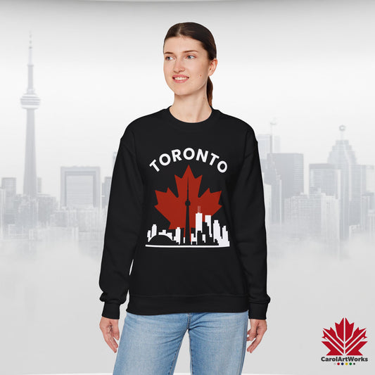 Pull ras du cou confortable Toronto Leafline pour les légendes locales
