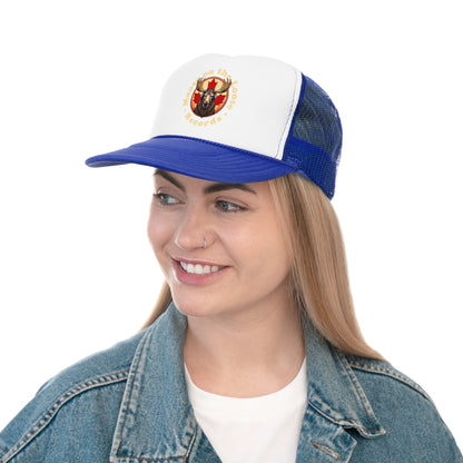 “Moose on the Loose Records” Trucker Hat – Musical Retro Style Hat