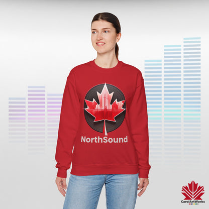 "NorthSound" Unisex Sweatshirt - Cozy Canadian Vibes