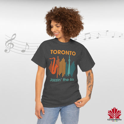 Toronto Jazzin’ the 6ix – Urban Cotton Tee with Rhythm & Flow