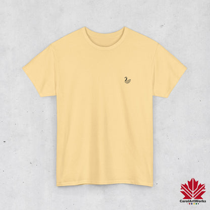 scandinavian minimalistic CANADA GOOSE Design Unisex Cotton Tee – Soft and Comfortable Everyday Wear